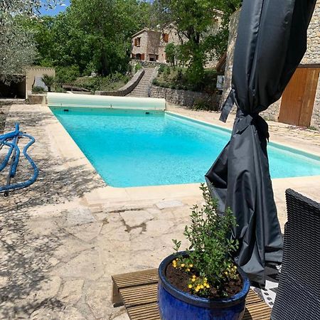 Font Nouvelle Maison De Charme Drome Provencale, 6 Ou 10 Personnes Avec Piscine Plaisians エクステリア 写真