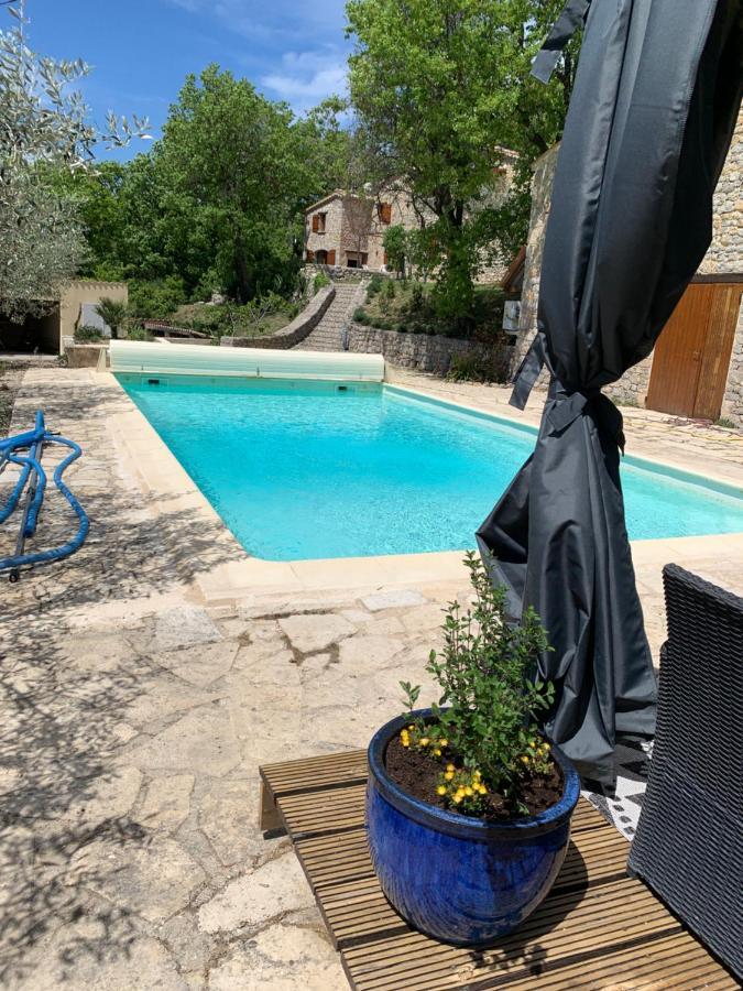 Font Nouvelle Maison De Charme Drome Provencale, 6 Ou 10 Personnes Avec Piscine Plaisians エクステリア 写真