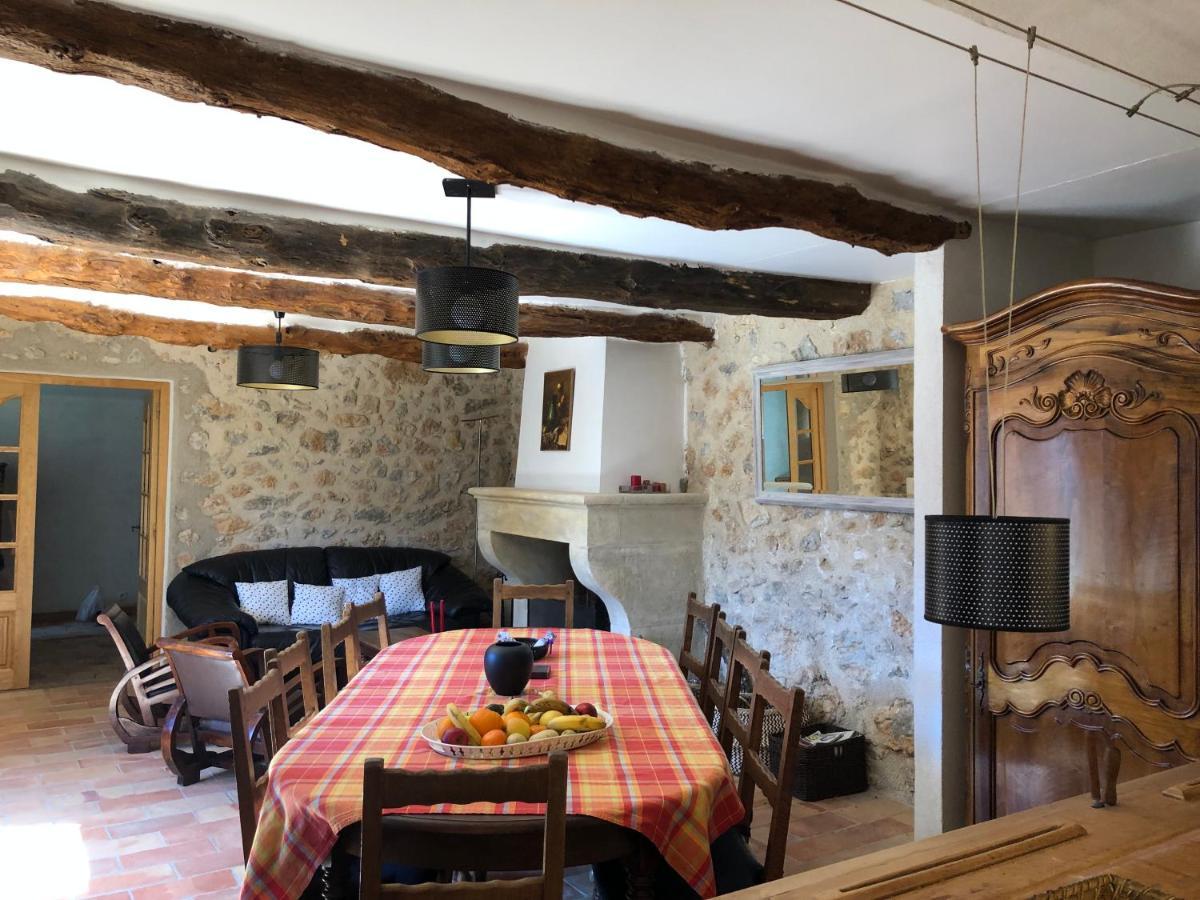 Font Nouvelle Maison De Charme Drome Provencale, 6 Ou 10 Personnes Avec Piscine Plaisians エクステリア 写真